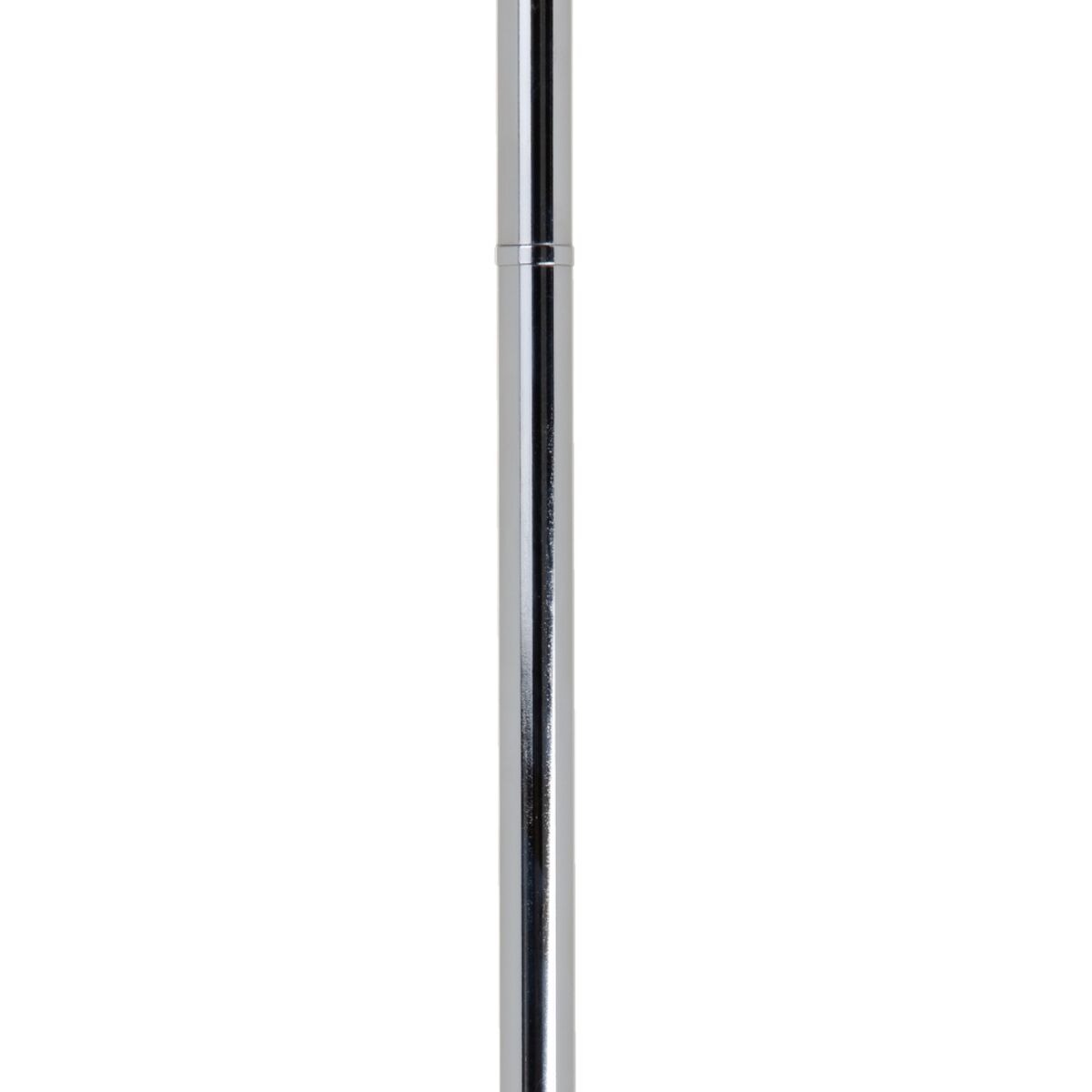 Stehlampe 44 x 44 x 161 cm Metall Silber